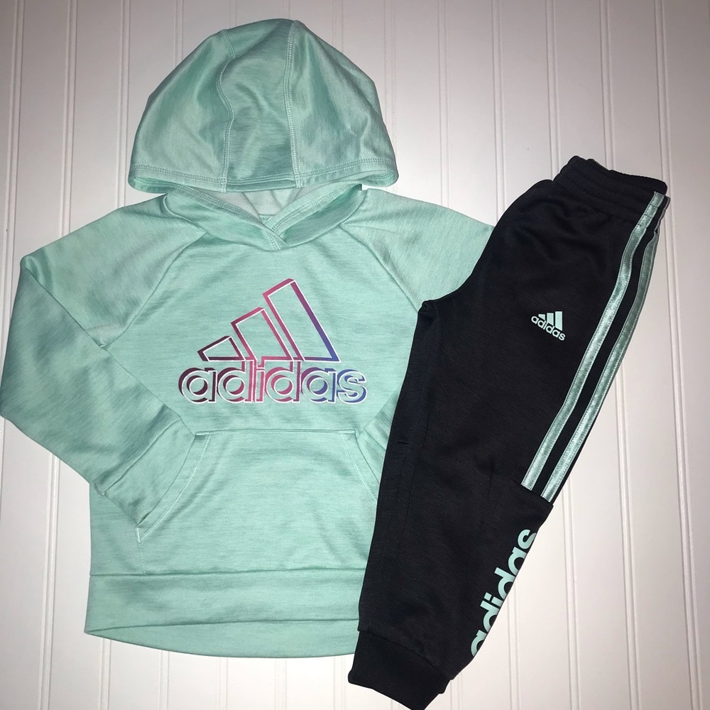 Toddler Girl Adidas track suit